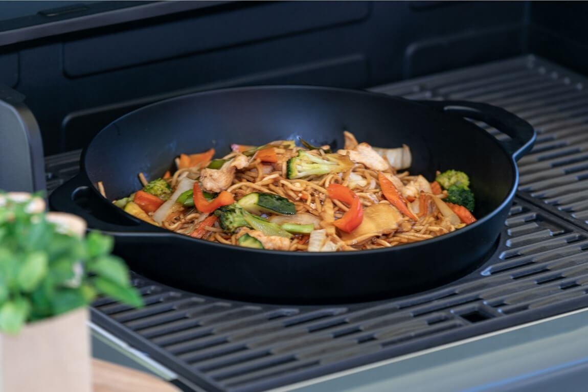 Tigaie Wok din fontă Campingaz Culinar Modular ST
