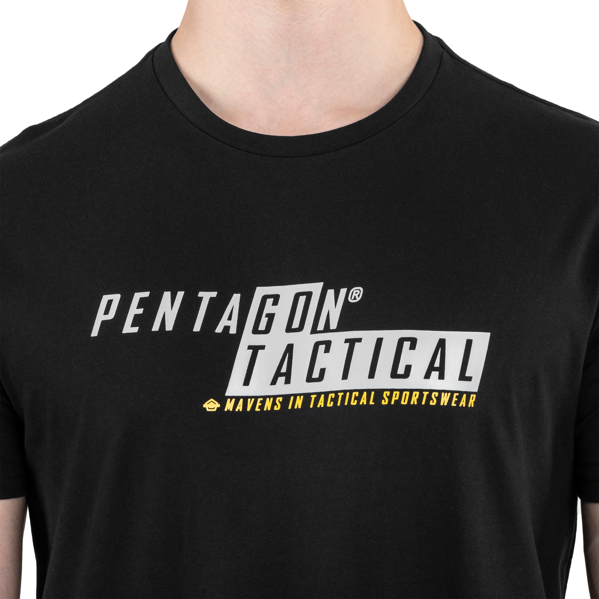 Tricou Pentagon Ageron „Go Tactical” - Black
