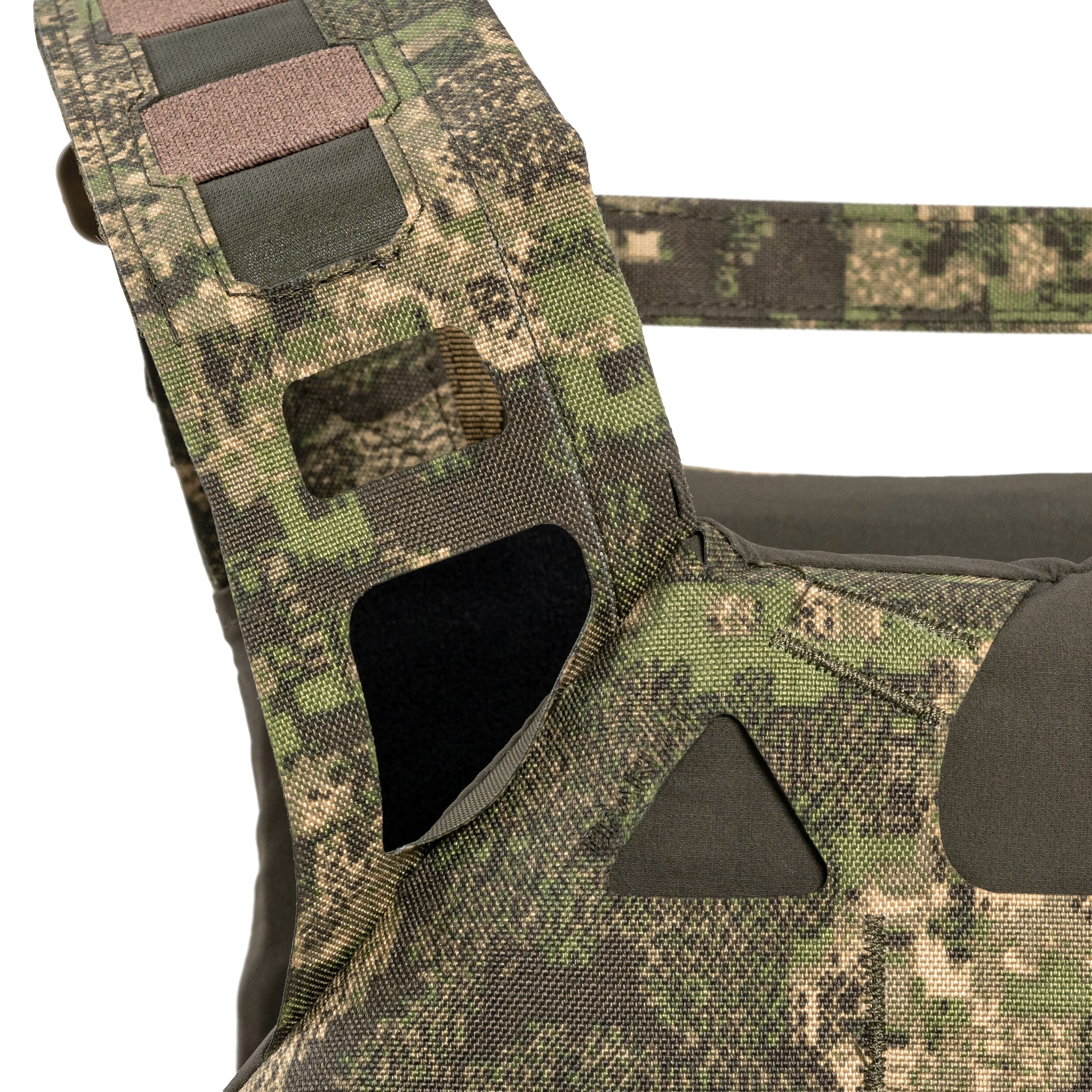 Vestă tactică Direct Action Bearcat Ultralight Plate Carrier Pencott Wildwood - pentru plăci balistice L