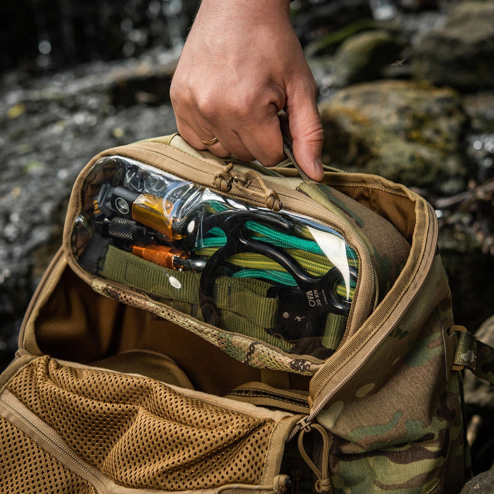 Organizator M-Tac Elite transparent Medium - MultiCam