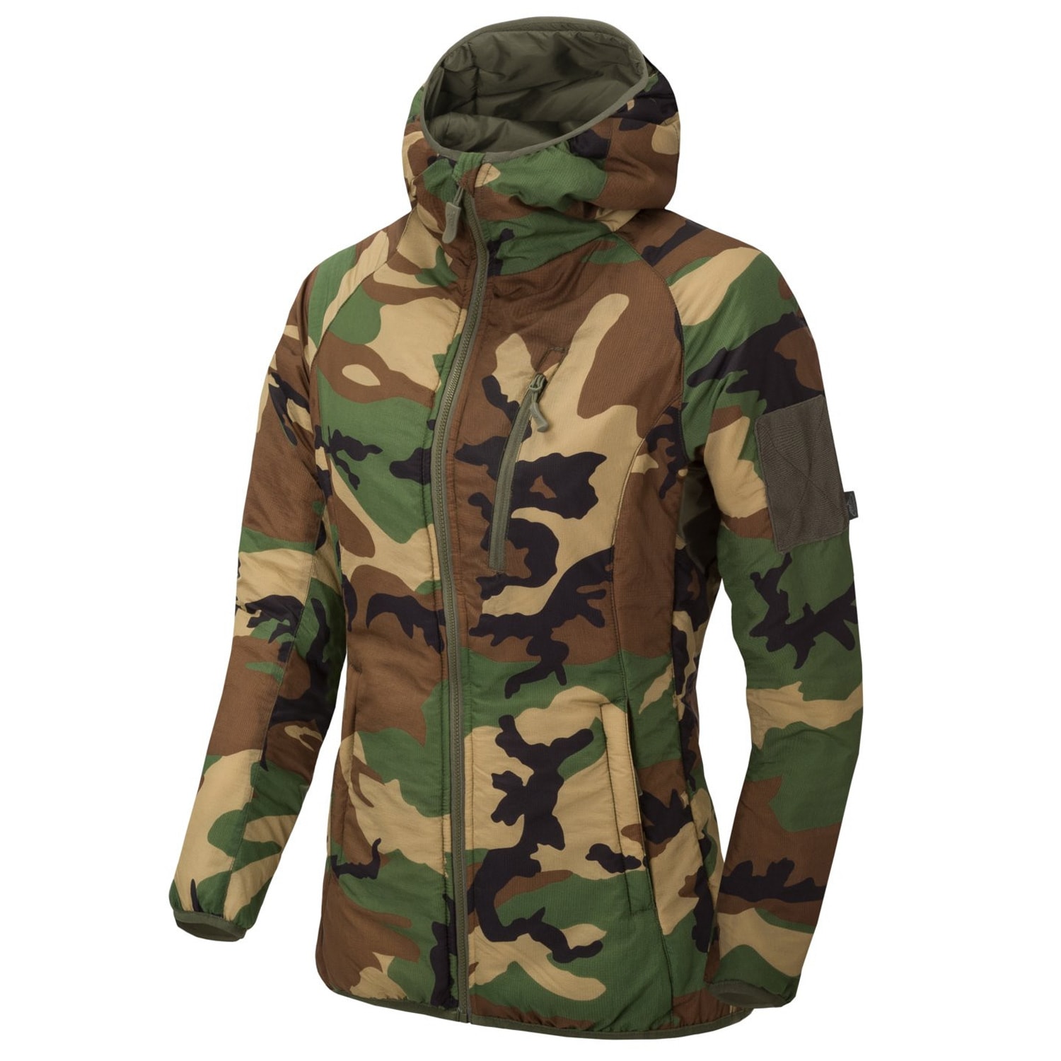 Geacă de damă Helikon Wolfhound Hoodie - US Woodland