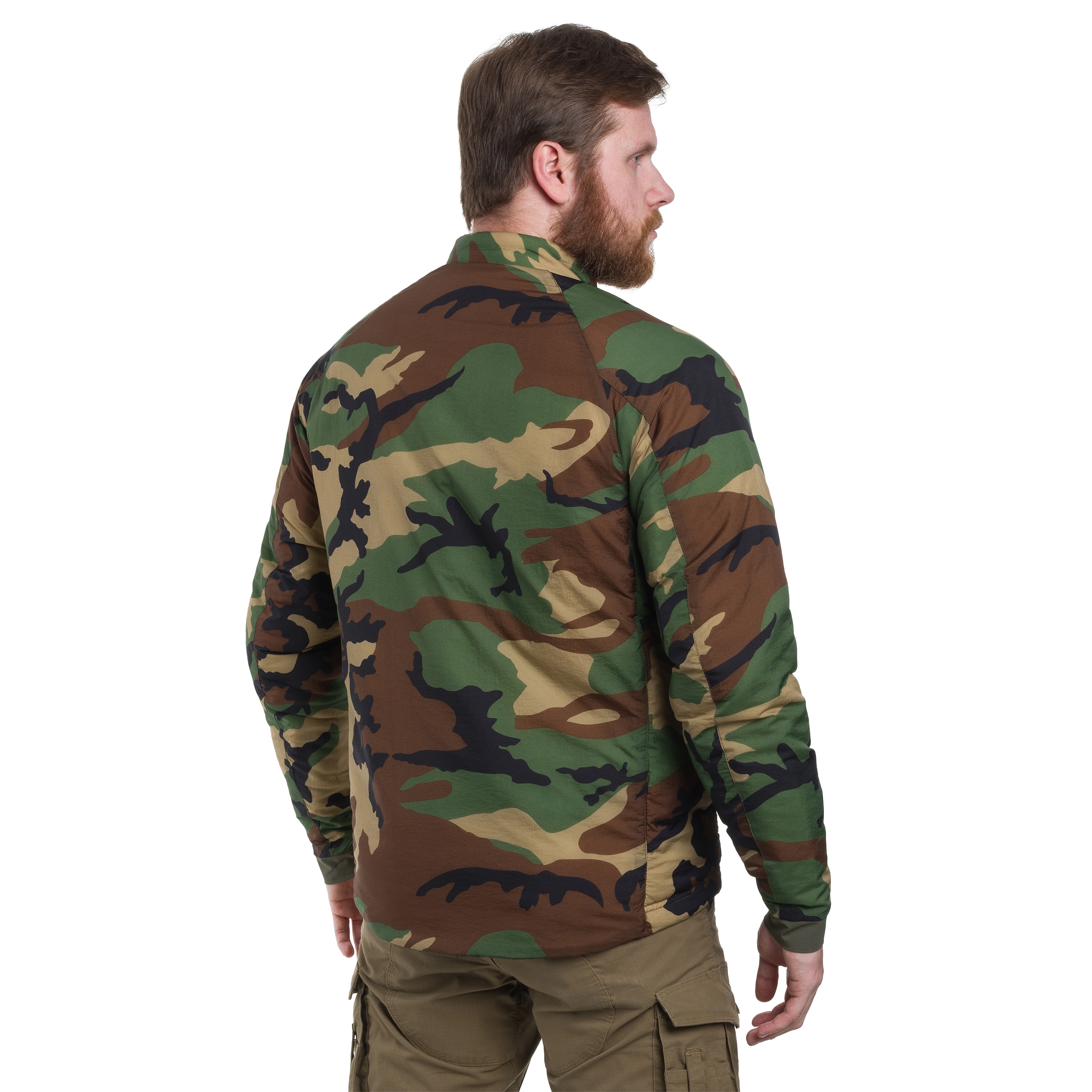 Geacă Helikon-Tex Wolfhound Climashield Apex - US Woodland