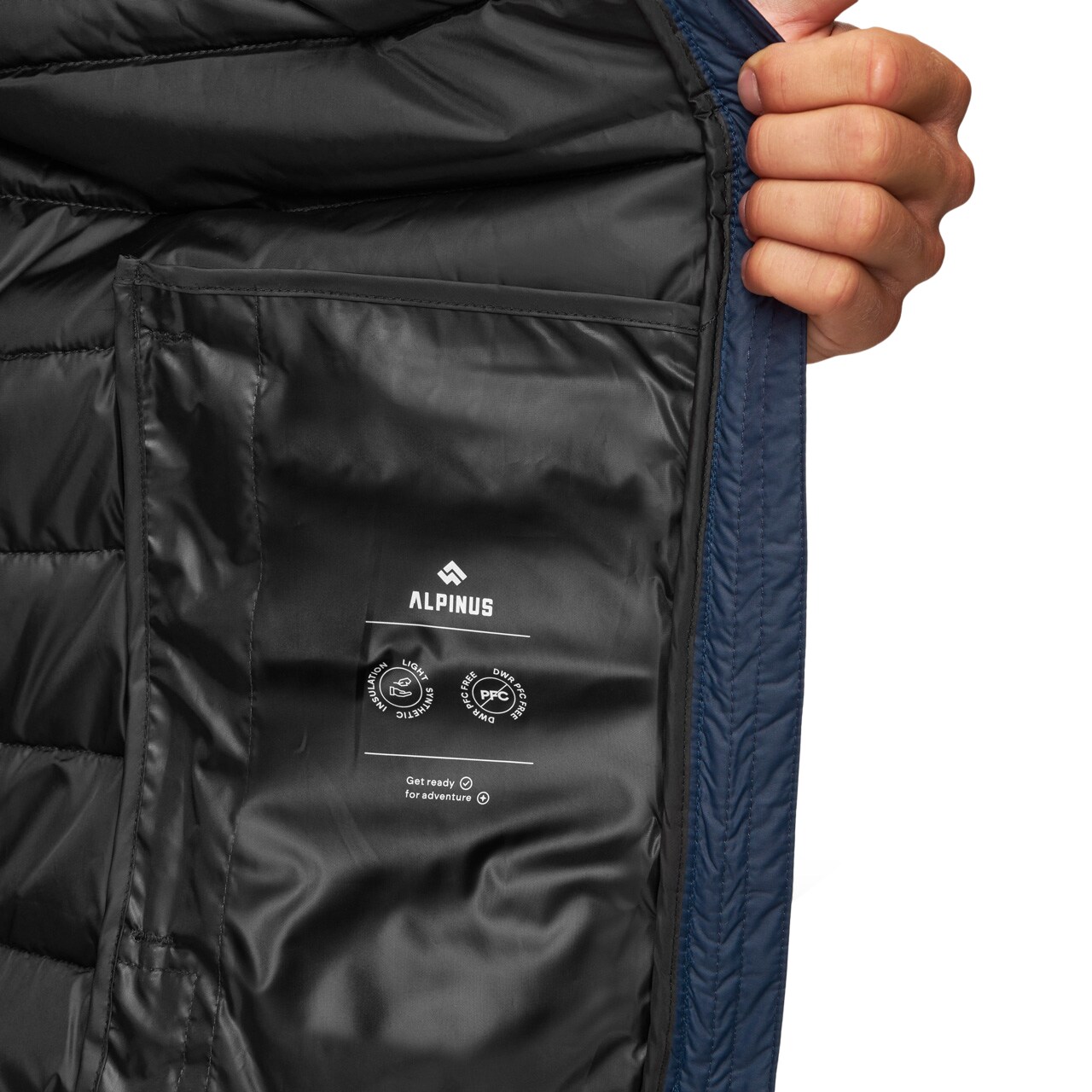 Vestă Alpinus Athos Body Warmer - Navy