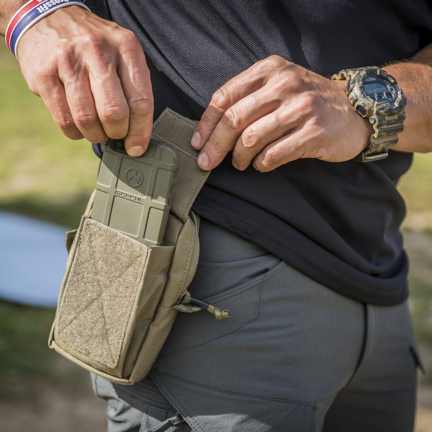 Borsetă Helikon Navtel Pouch - Adaptive Green
