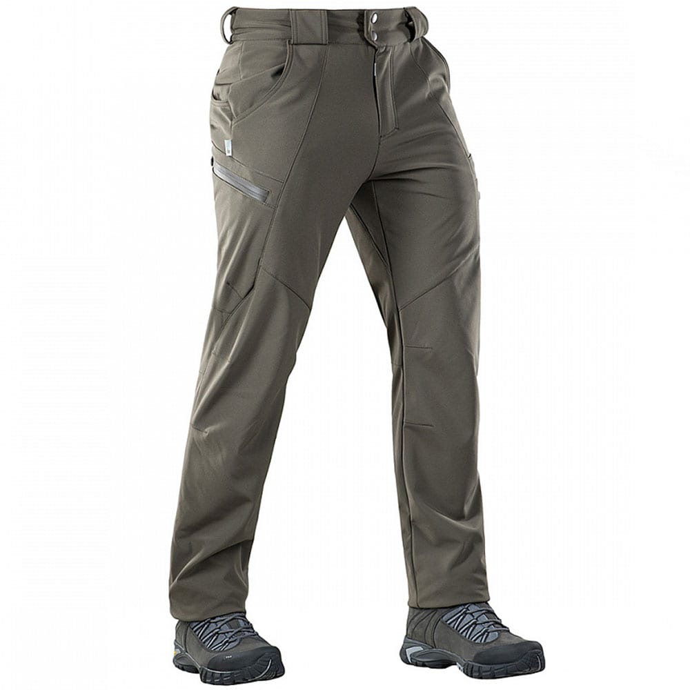 Pantaloni M-Tac Softshell Winter - Olive