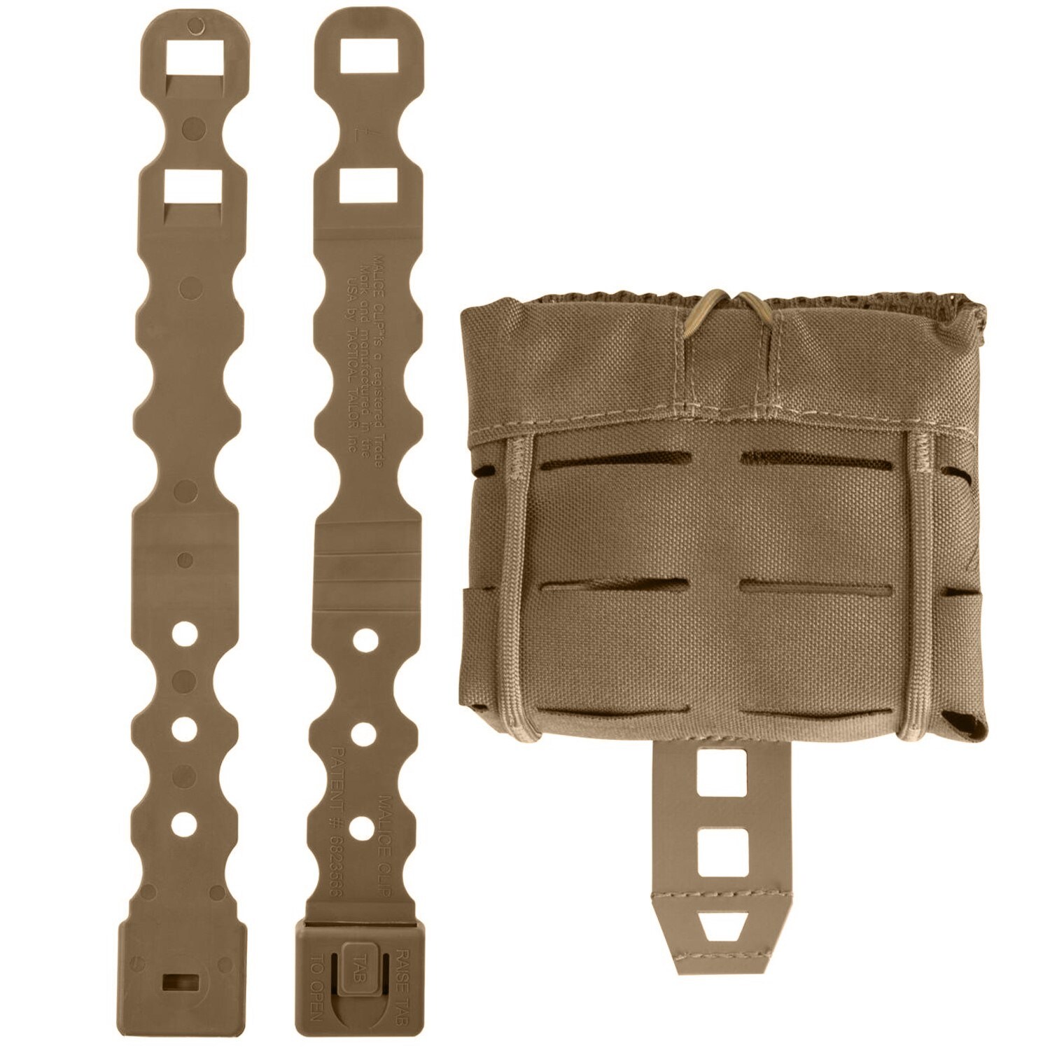 Husă pentru cartușe goale și muniții Direct Action Dump Pouch - Coyot Brown