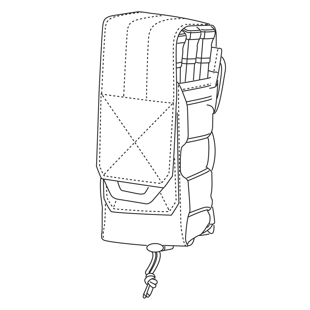 Încărcător Direct Action Tac Reload Pouch Rifle - PenCott GreenZone
