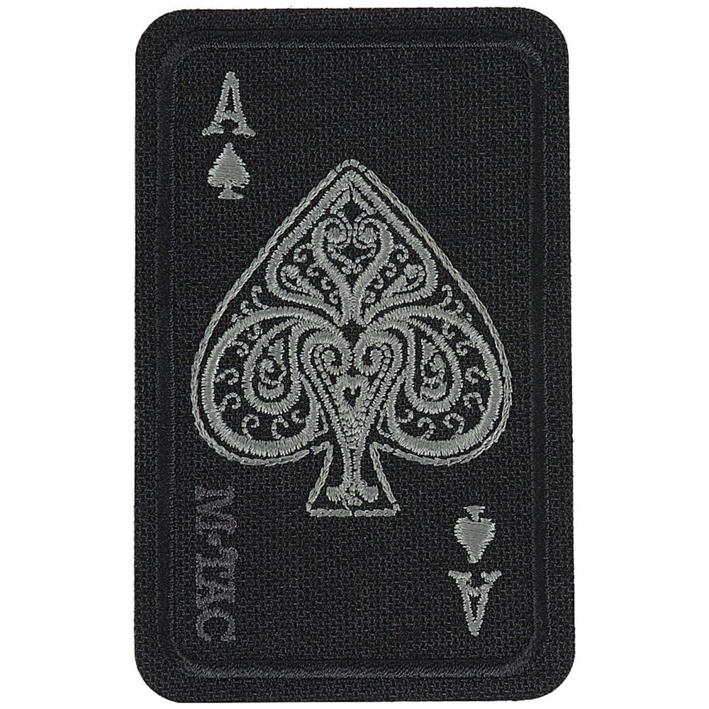 Patch - emblemă M-Tac Ace Of Spades - Black