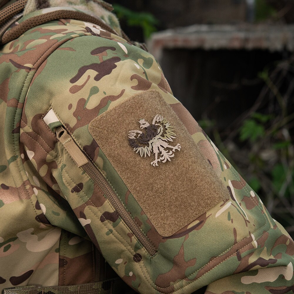 Patch - emblemă M-Tac Vulturul Alb al Poloniei Laser Cut - Multicam
