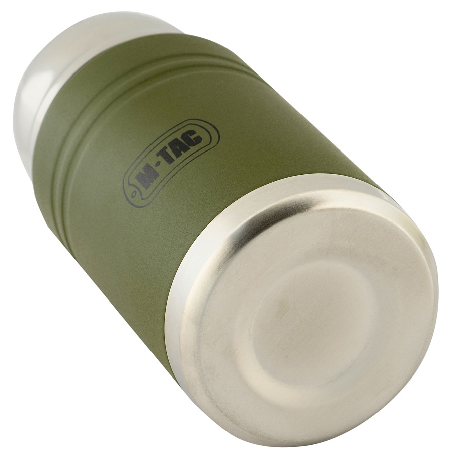 Termos pentru mâncare M-Tac cu lingură pliabilă 750 ml - Olive