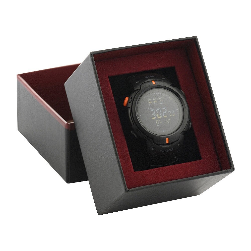 Ceas M-Tac cu busolă - Black