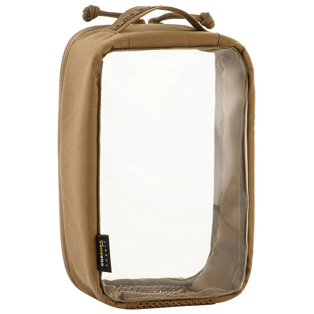 Organizator M-Tac Elite transparent Small (22х14 cm)  - Coyote