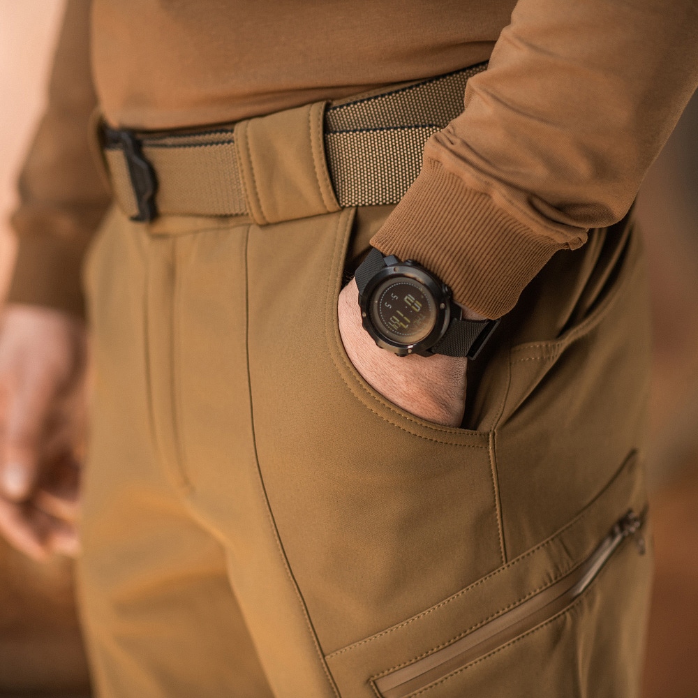 Pantaloni M-Tac Softshell Winter - Coyote