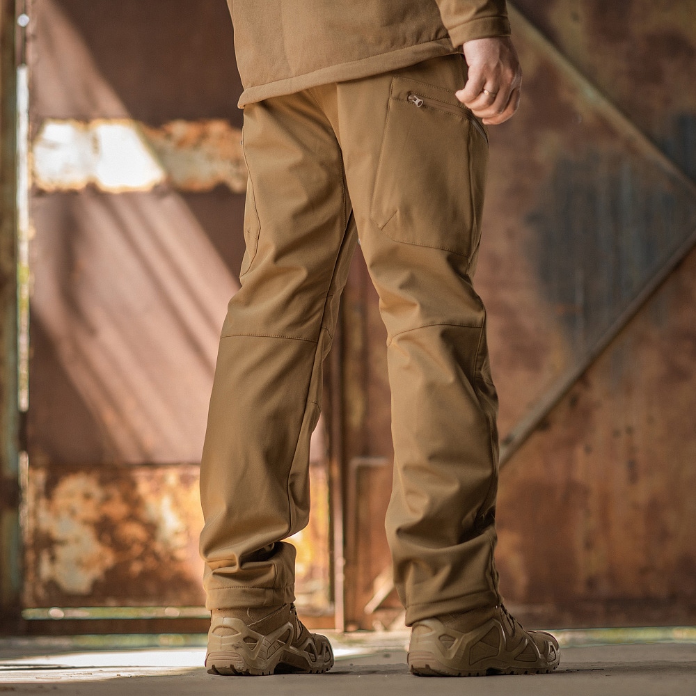 Pantaloni M-Tac Softshell Winter - Coyote