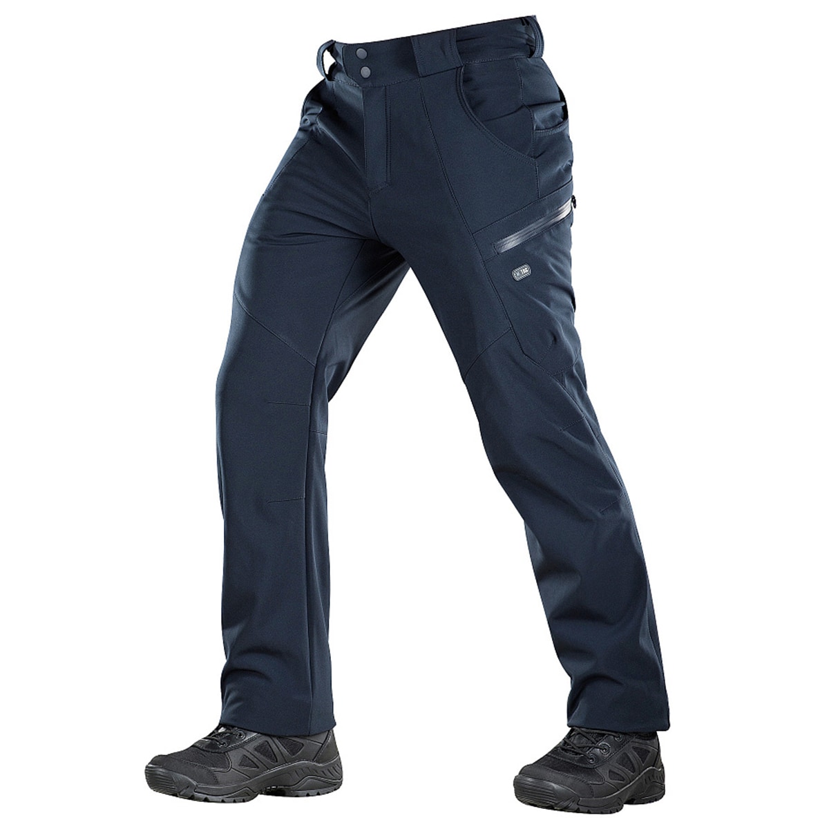 Pantaloni M-Tac Softshell Winter- Dark Navy Blue