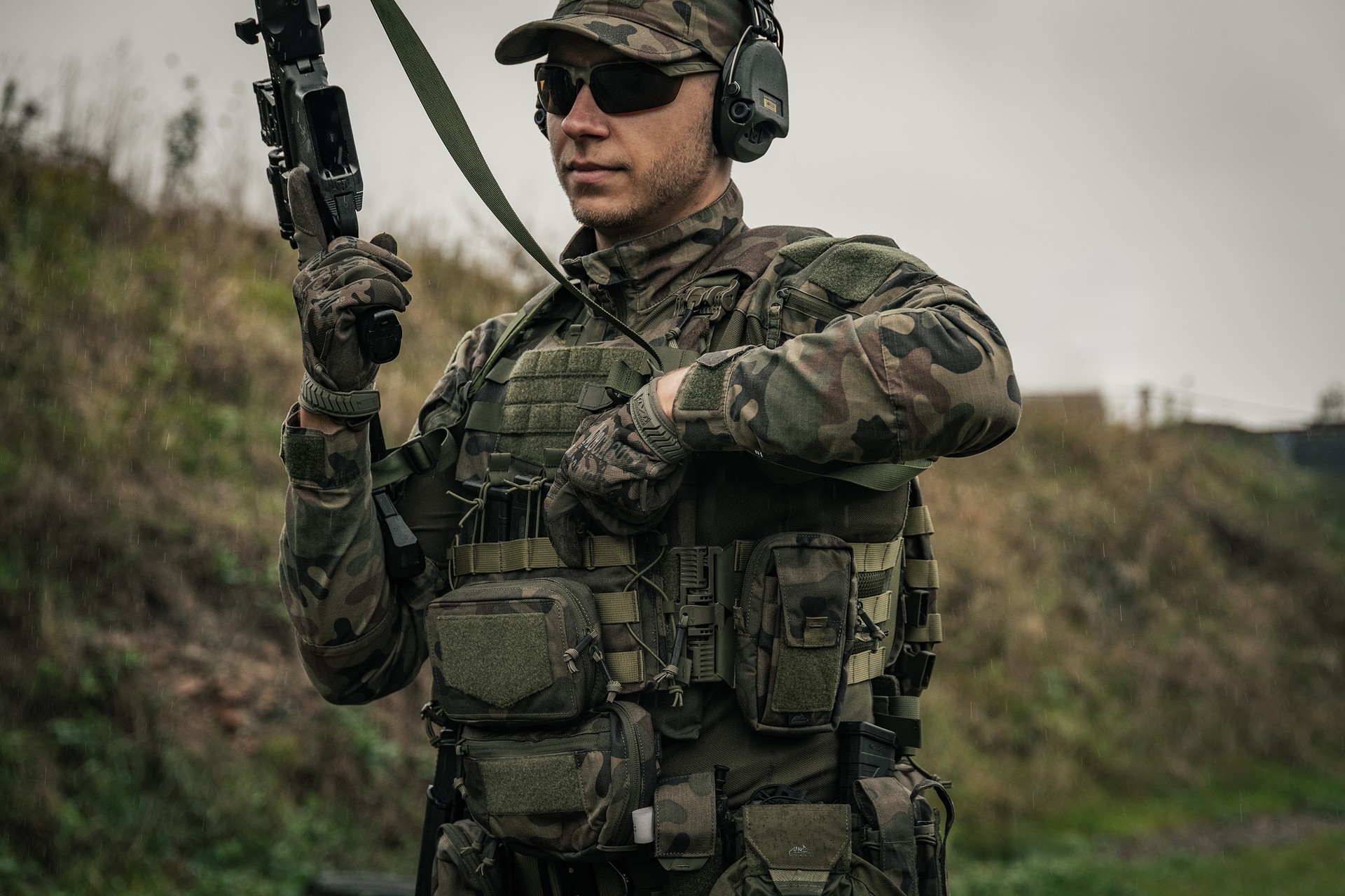 Borsetă Helikon-Tex Navtel Pouch - wz.93 Pantera PL Woodland