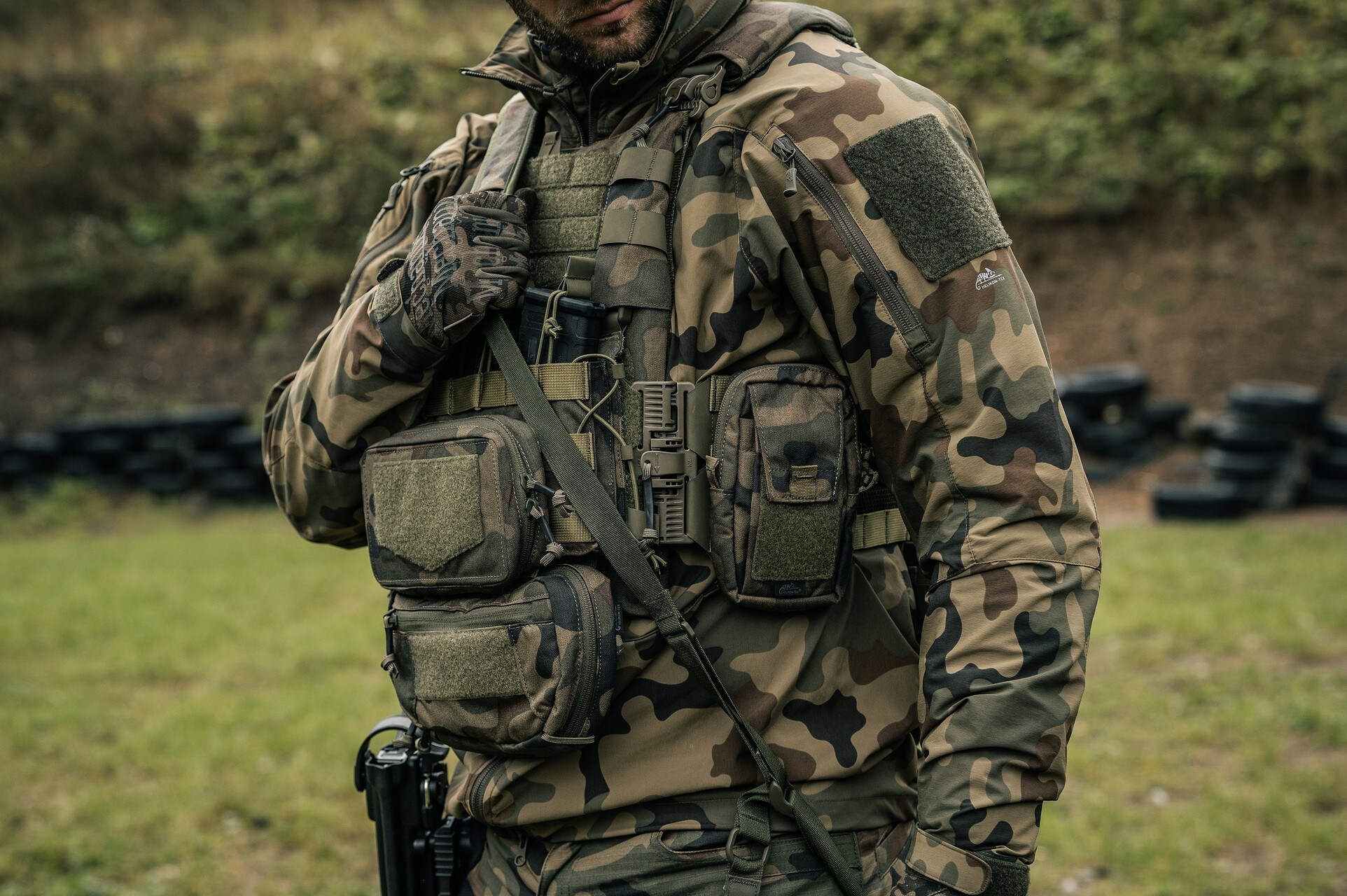 Borsetă Helikon-Tex Navtel Pouch - wz.93 Pantera PL Woodland