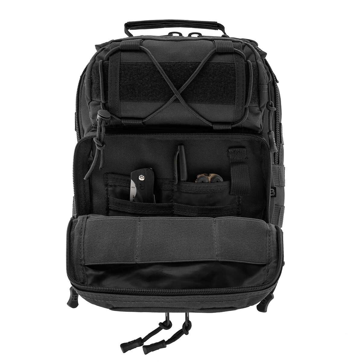 Geantă de umăr Badger Outdoor Sling Tactical Large - Black