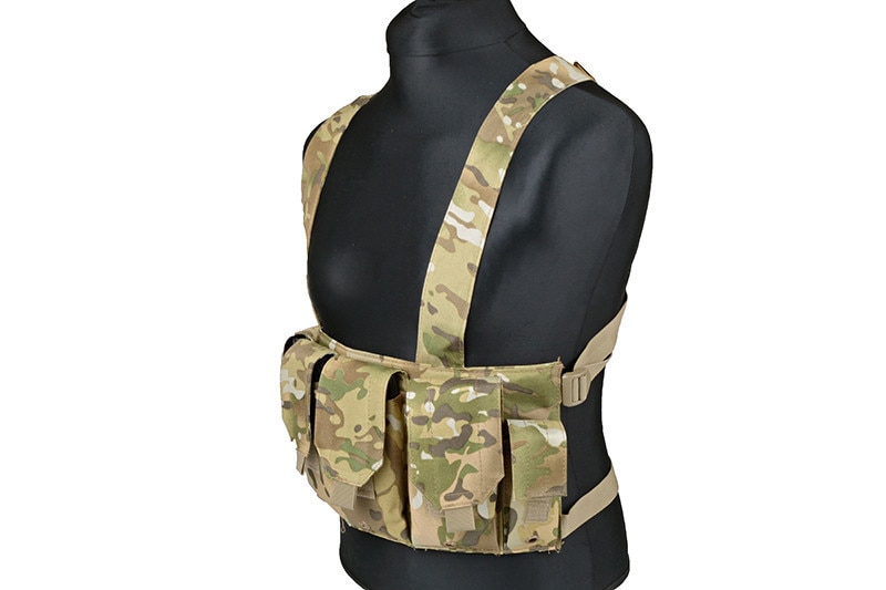 Vestă tactică GFC Chest Rig - MultiCam