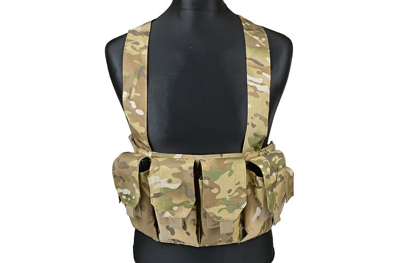 Vestă tactică GFC Chest Rig - MultiCam