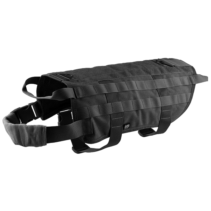 Vestă tactică Primal Gear pentru câine - Neagră