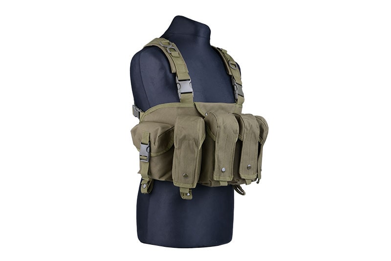 Vestă tactică tip Commando Chest - Olive