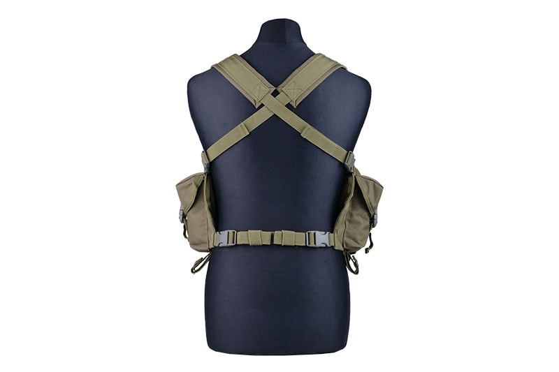 Vestă tactică tip Commando Chest - Olive