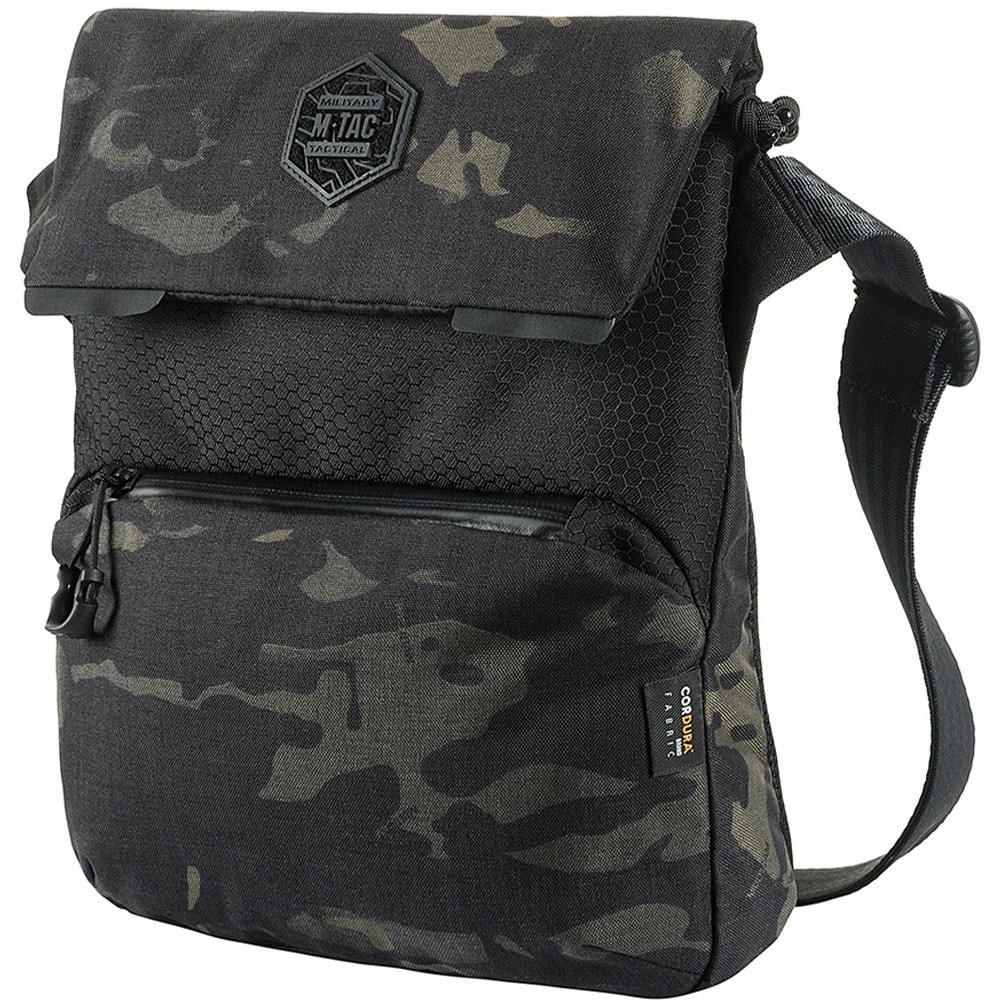 Geantă de umăr M-Tac Konvert Elite - Black/Multicam Black