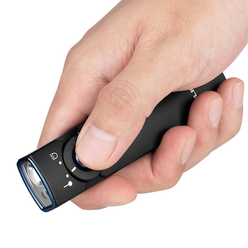 Lanternă cu indicator laser Olight Arkfeld Cool White - 1000 lumeni