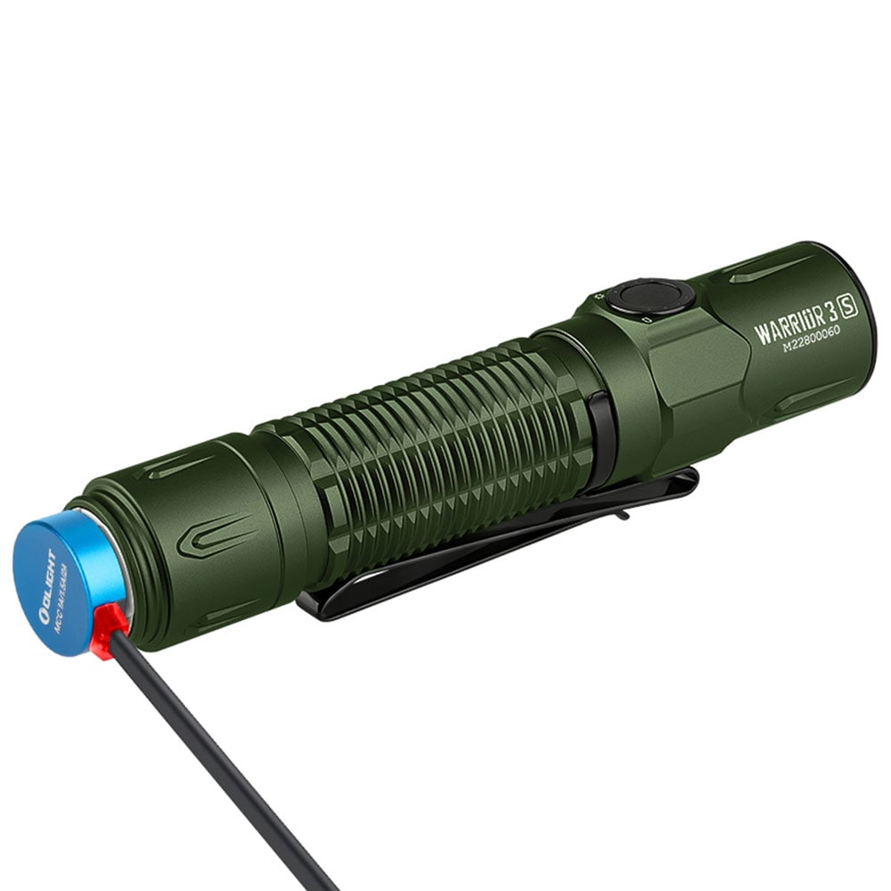 Lanternă Olight Warrior 3S OD Green - 2300 lumeni