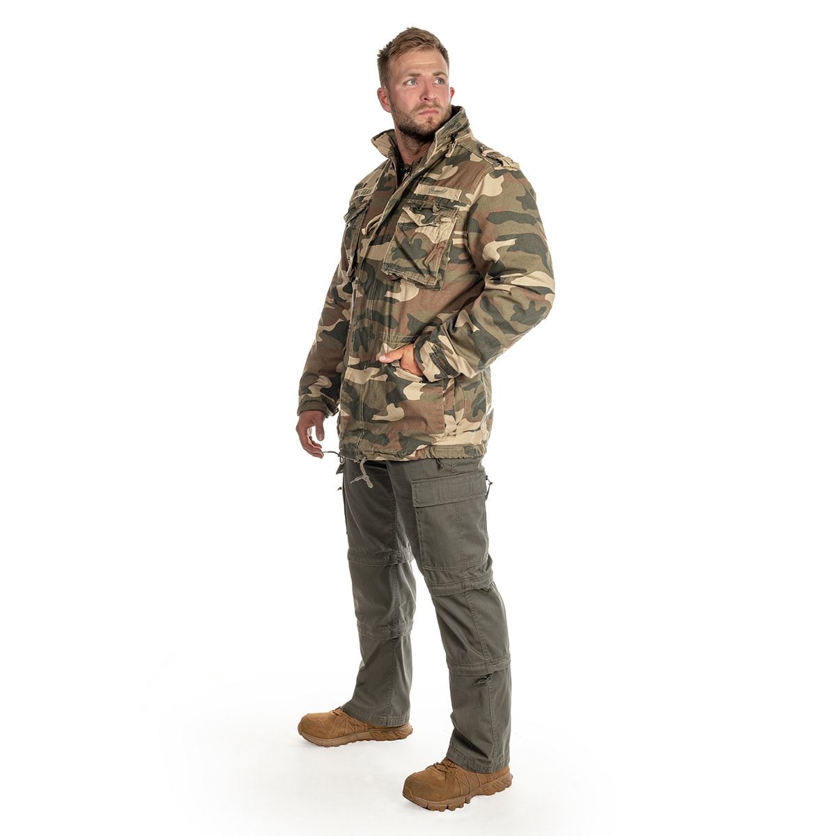 Geacă Brandit M65 Giant - Light Woodland