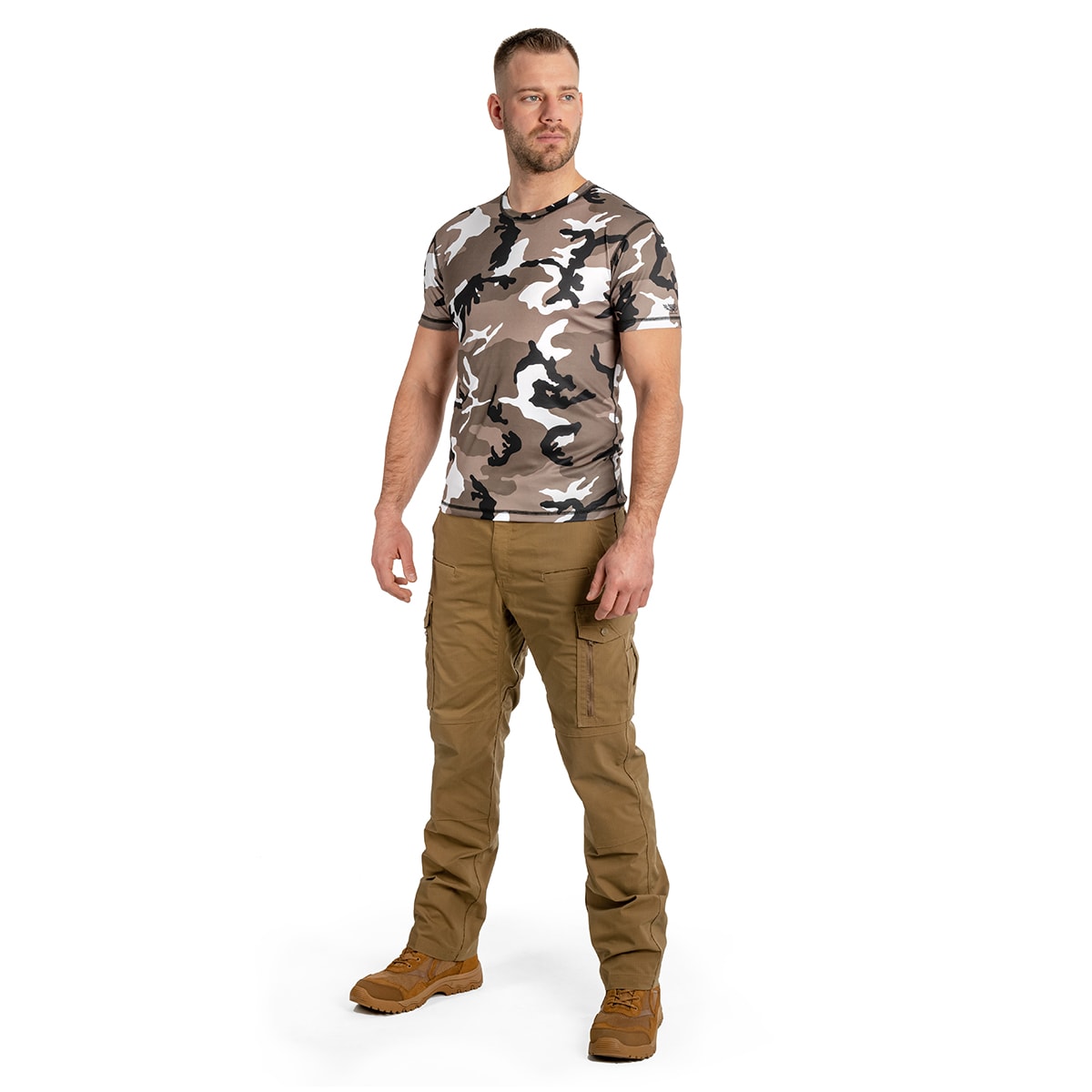 Tricou termoactiv Haasta Coolmax - Urban Camo