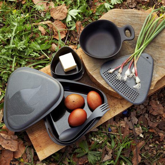 Set turistic Light My Fire Outdoor MealKit Bio - Hazy Blue