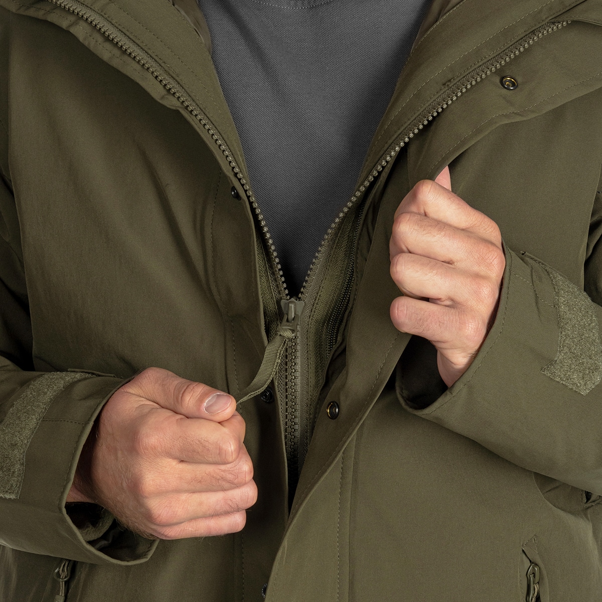 Geacă Mil-Tec ECWCS Wet Weather Gen.II cu captușeală - Ranger Green