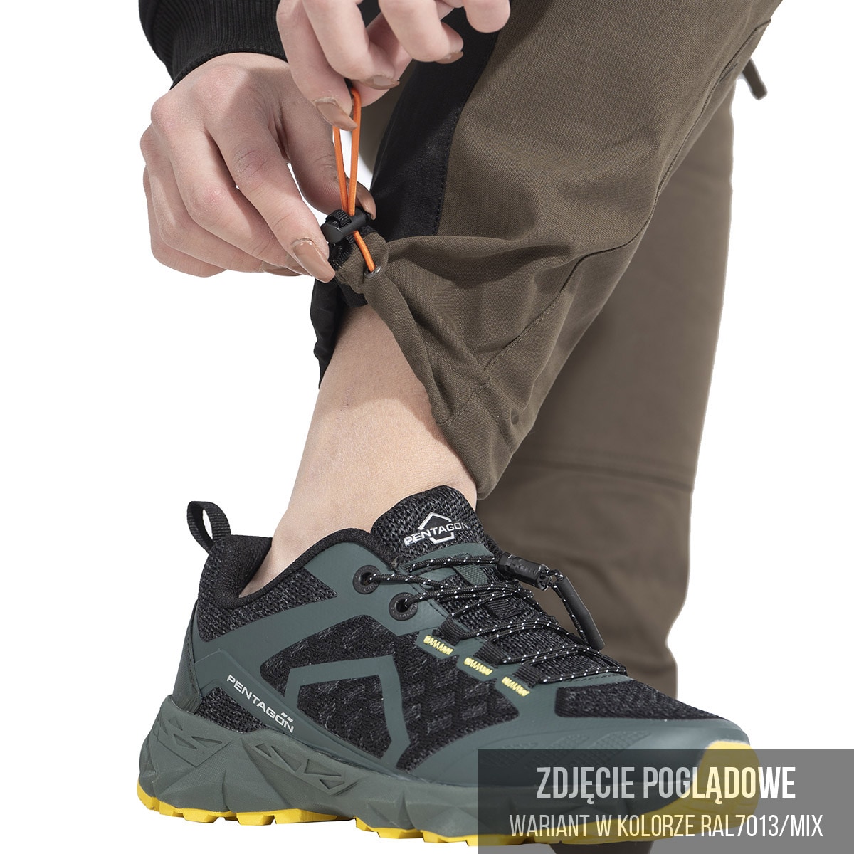 Pantaloni de damă Pentagon Renegade Savanna RAL7013 - impregnați