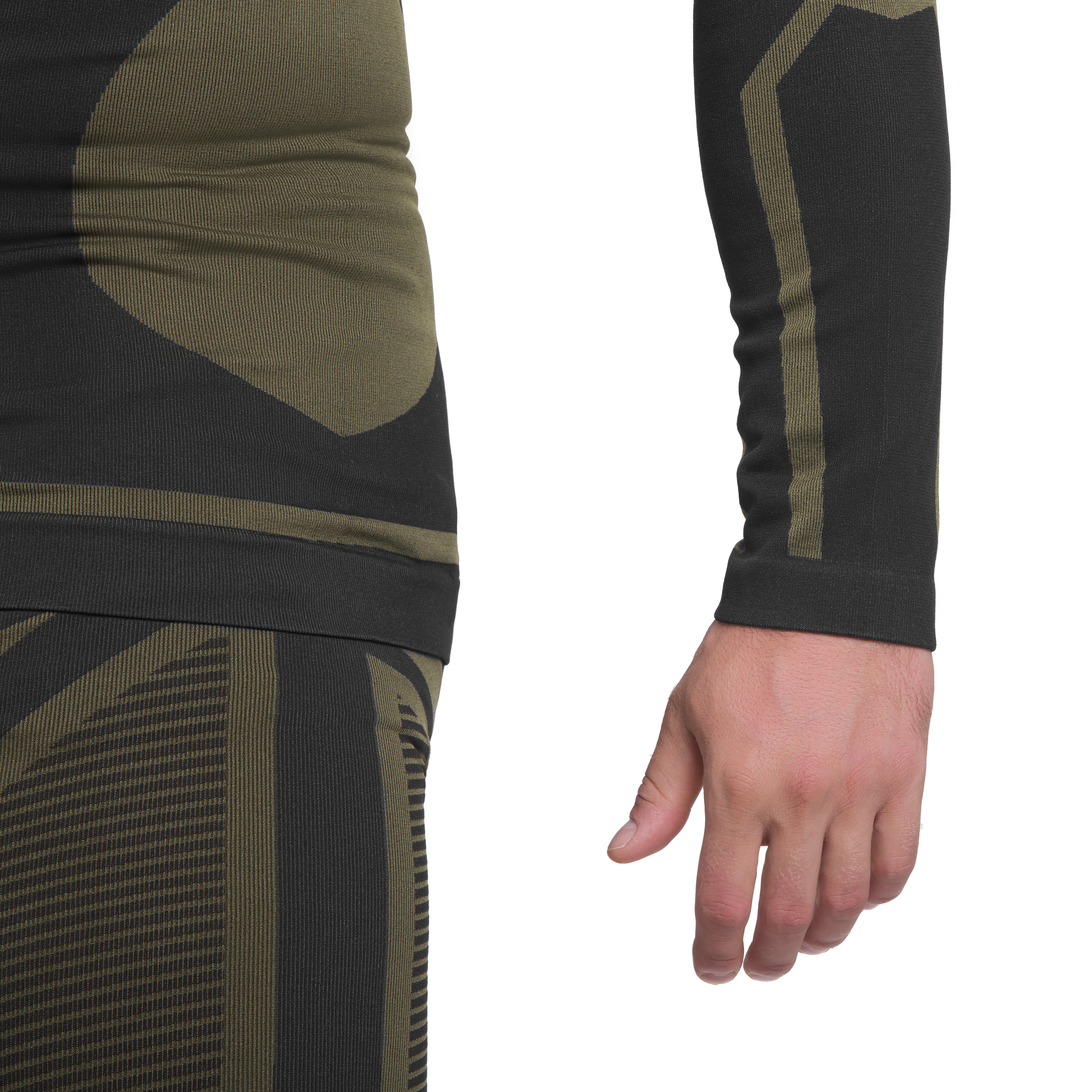 Lenjerie de corp termoactivă Mil-Tec 4-Way Stretch Performance - Black