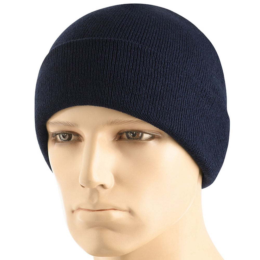 Căciulă M-Tac Fine Knit Watch Cap - Dark Navy Blue