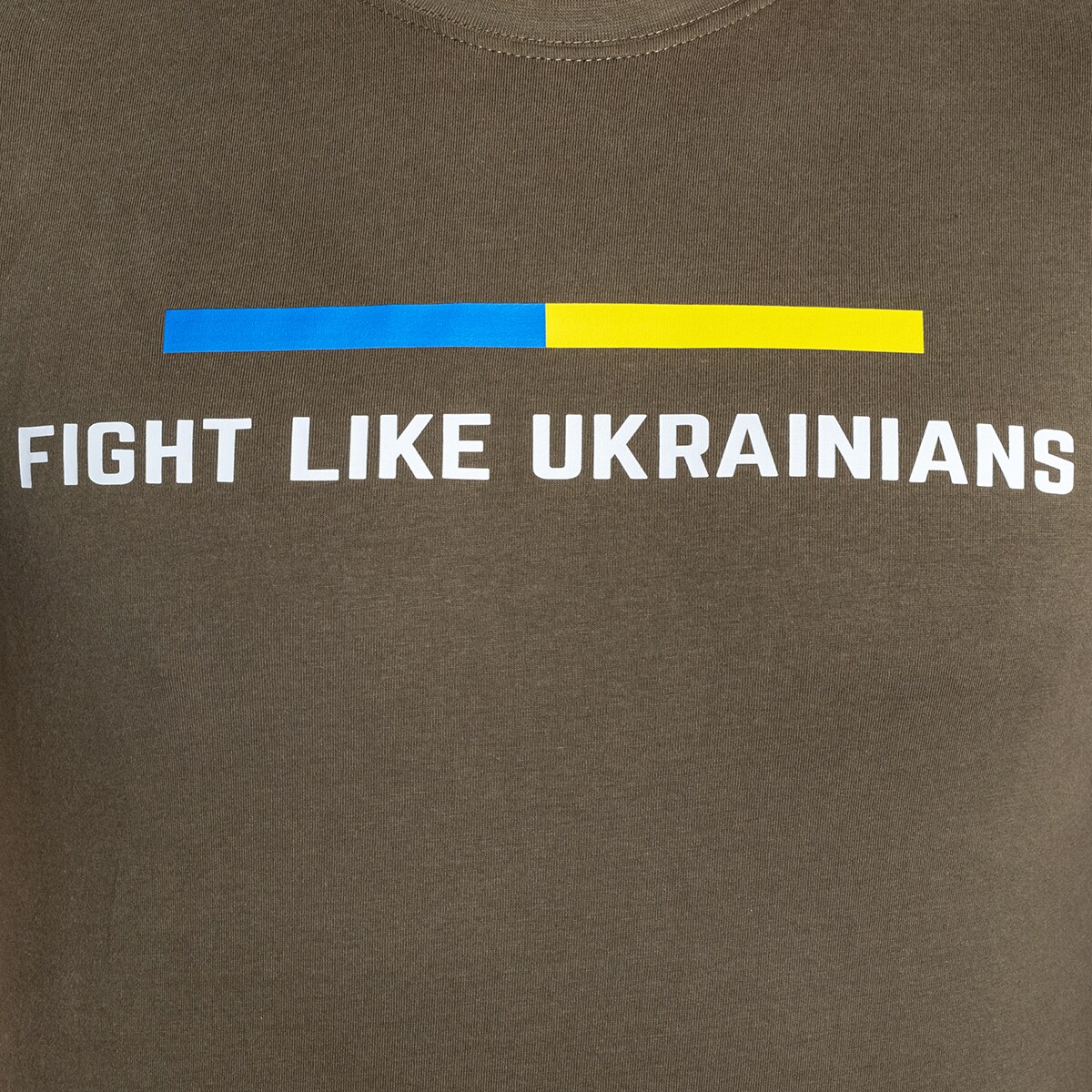 Tricou Voyovnik Fight Like Ukrainians - Olive