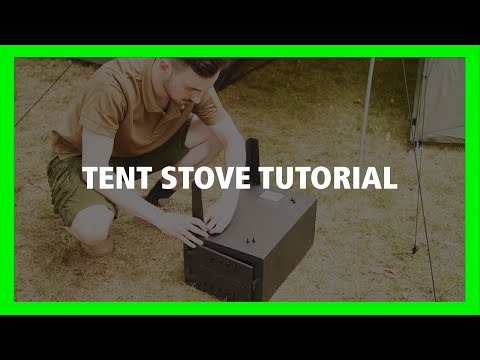 Sobă portabilă pentru camping Mil-Tec Tent Stove Small