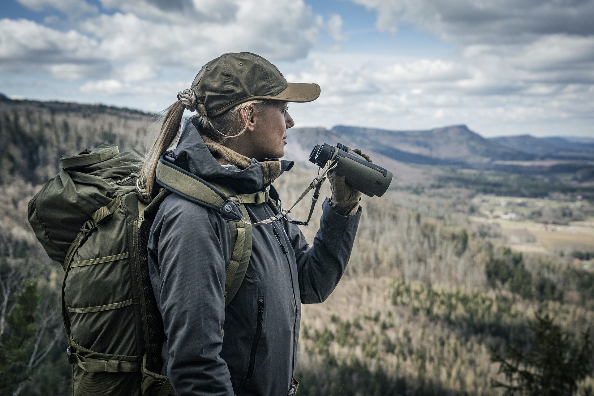 Șapcă Helikon Logo Cap PolyCotton Rip-Stop - Adaptive Green/Coyote