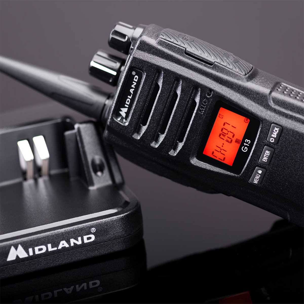 Radiotelefon Midland G13 PMR - Black