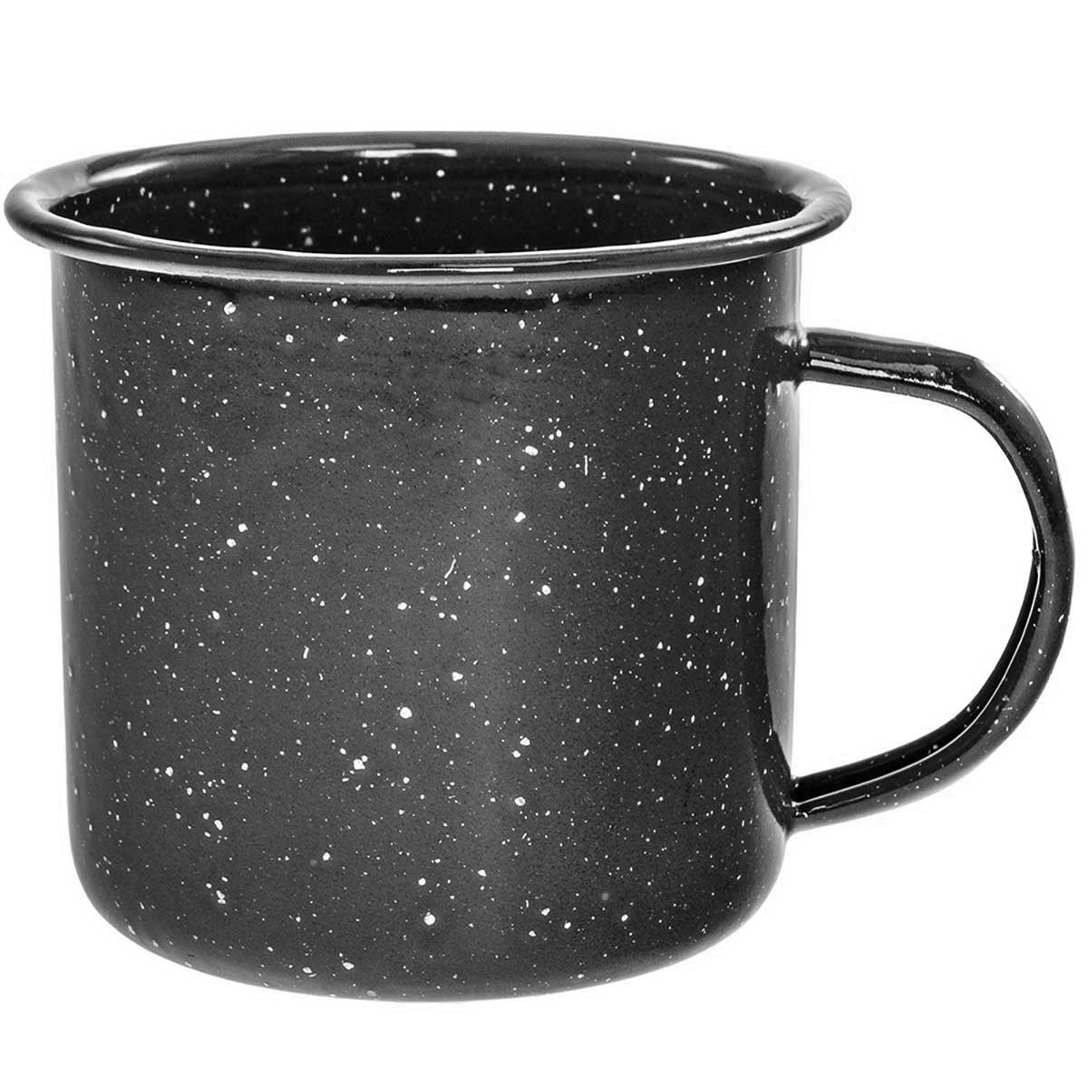 Set de vase pentru drumeție Mil-Tec Western Black 12 buc.