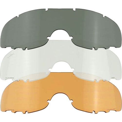 Ochelari tip google Wiley X SPEAR Set 3in1 - Matte Black