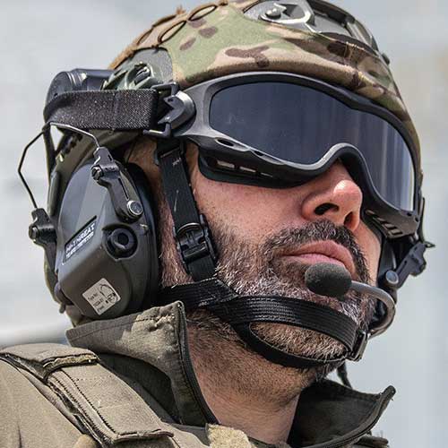 Ochelari tip google Wiley X SPEAR Set 3in1 - Matte Black