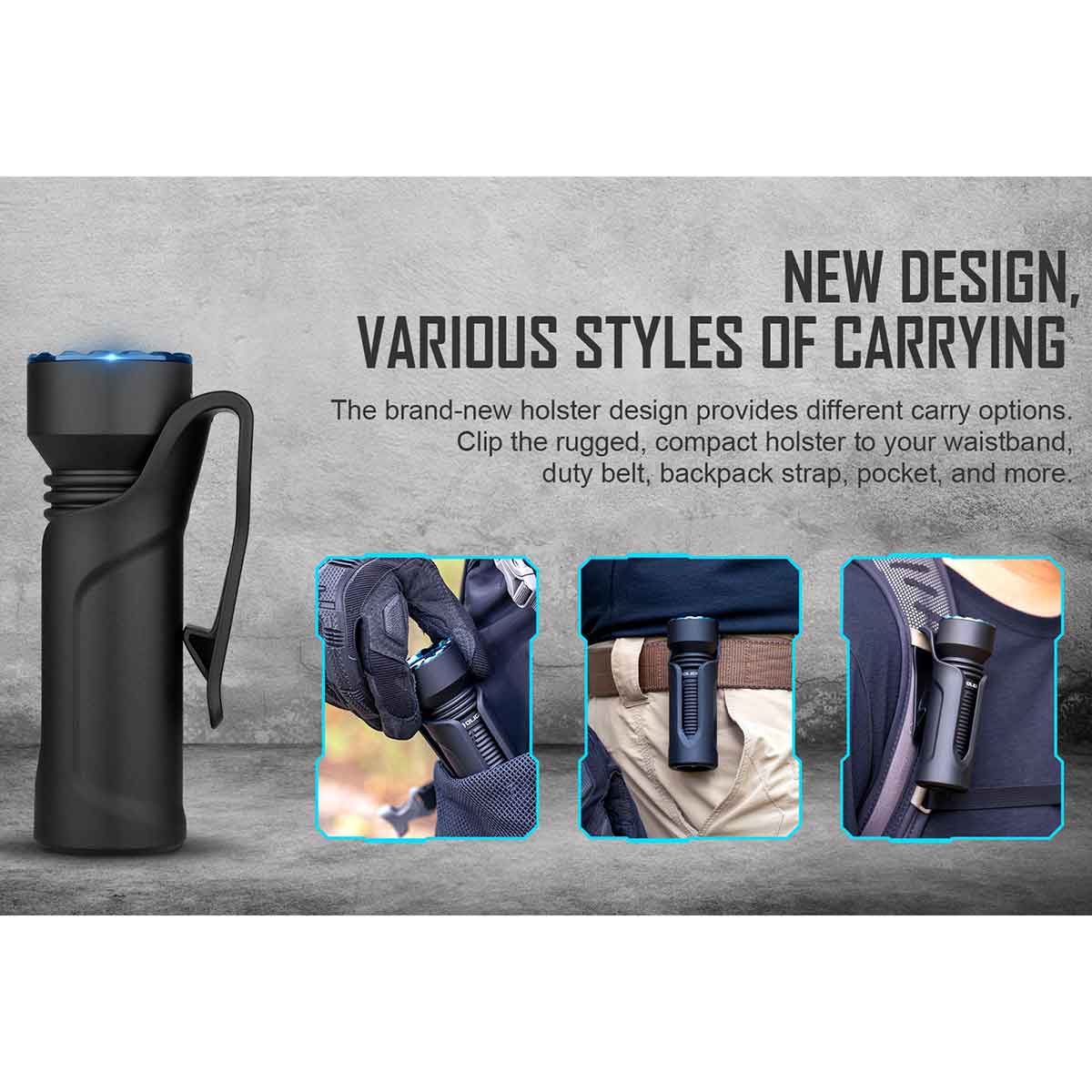 Lanternă tactică Olight Javelot Mini OD Green - 1000 lumeni