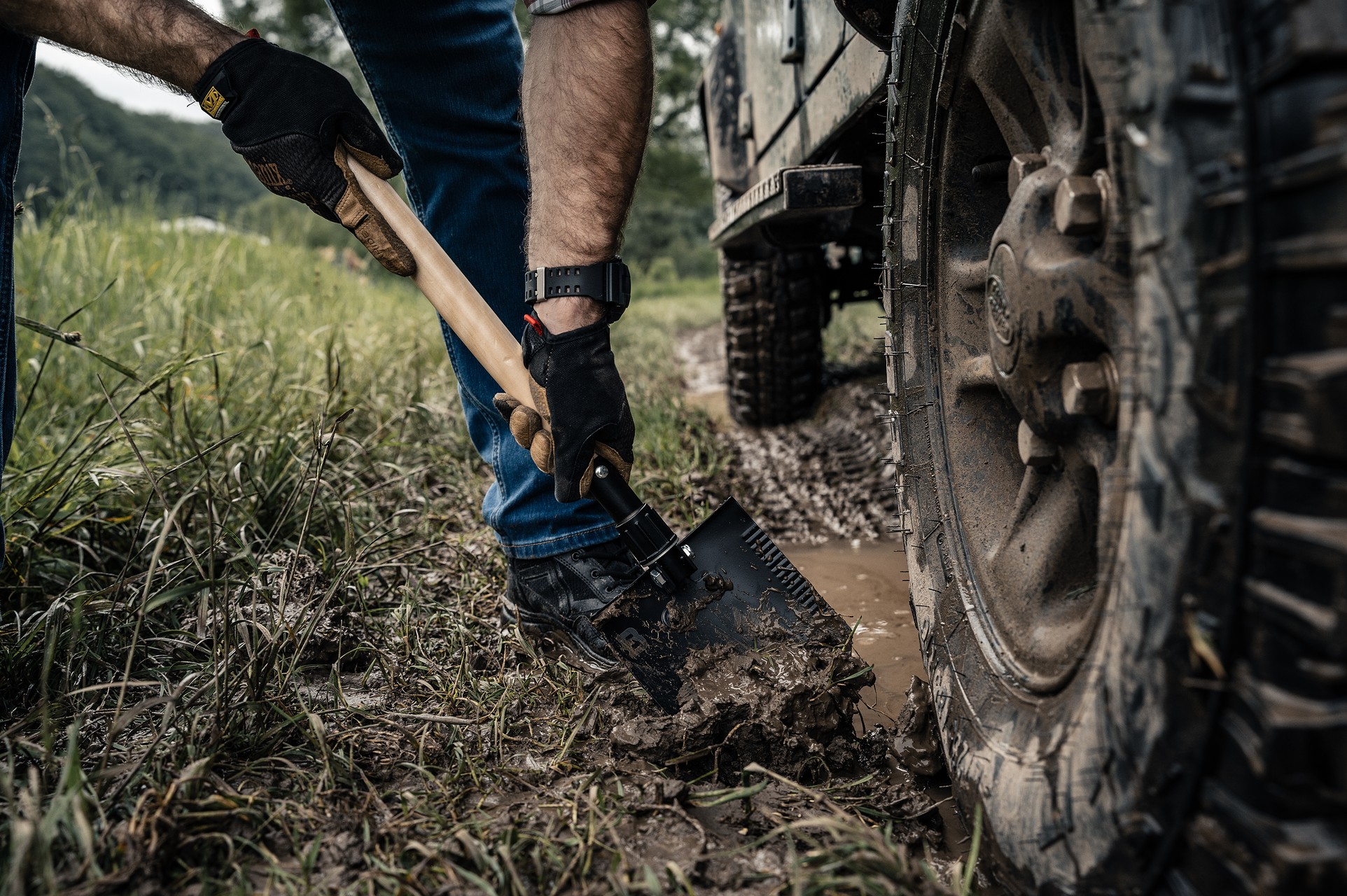 Lopată pliabilă Badger Outdoor Folding Army Entrenching Tool