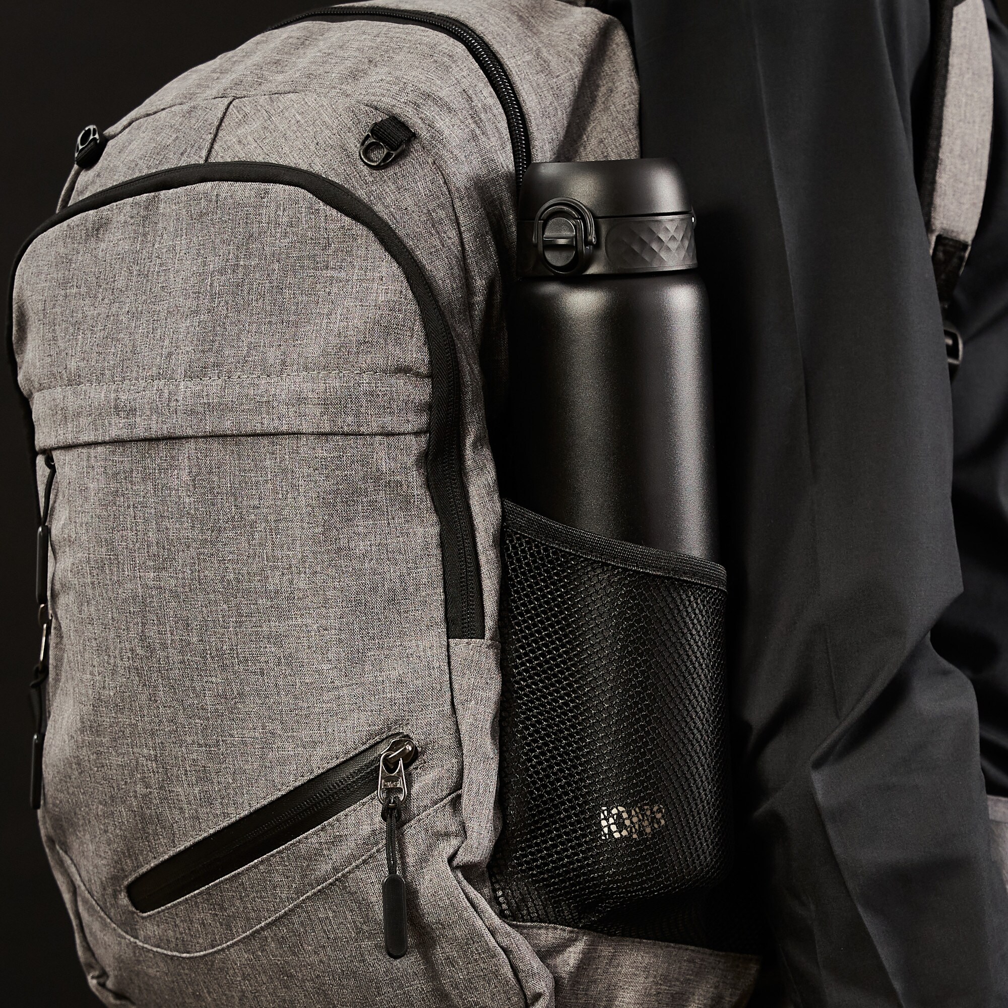 Sticlă termică ION8 Double Wall 920 ml - Black