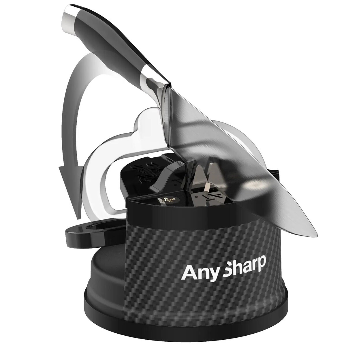 Ascuțitor de cuțite AnySharp Classic - Carbon Fibre