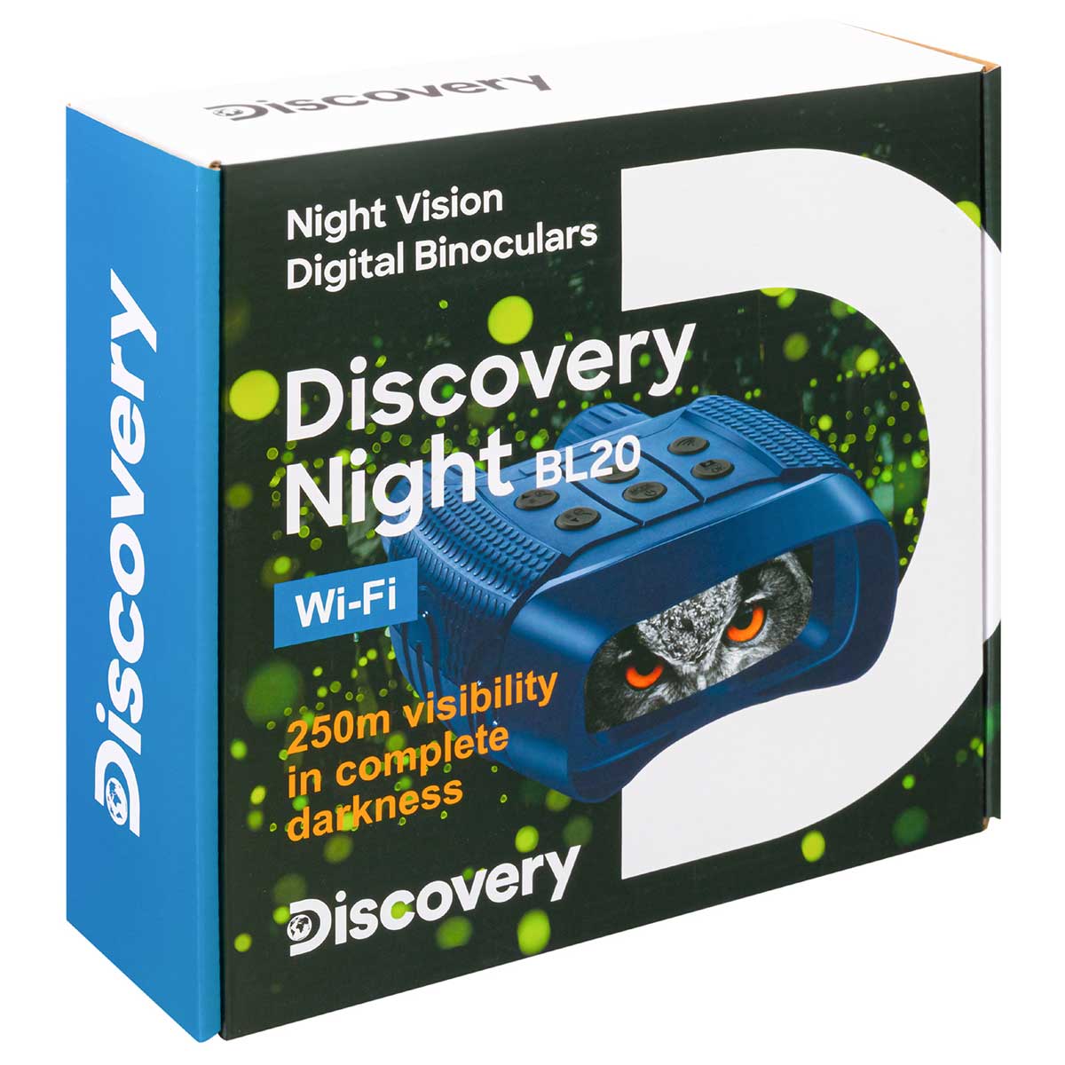 Binoclu cu vedere nocturnă cu trepied Levenhuk Discovery Night BL20