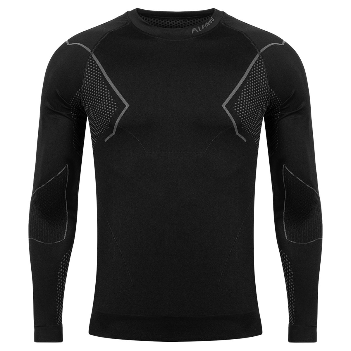 Lenjerie de corp termoactivă Alpinus Active Base Layer Black - set